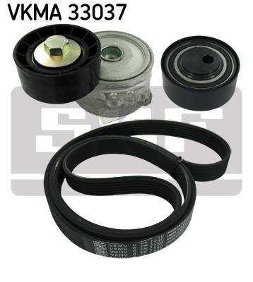 SKF VKMA 38017 spanrolset voor zijwiel
